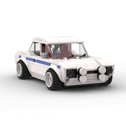 MK1 Classic Rally Car Building Kit | 8-Wide LEGO-Compatible MOC - 3