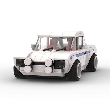 MK1 Classic Rally Car Building Kit | 8-Wide LEGO-Compatible MOC - 4