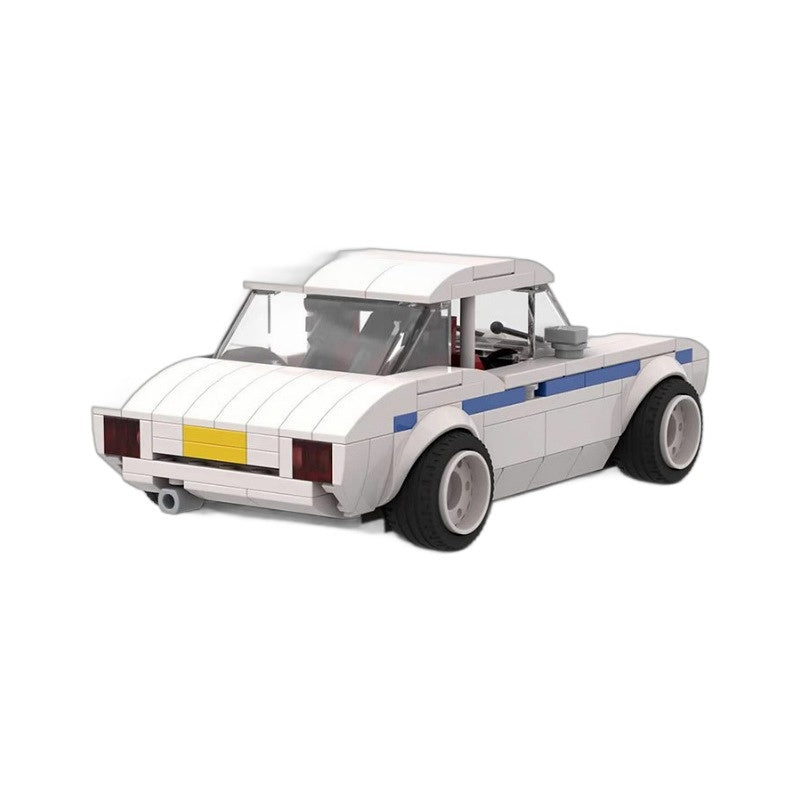MK1 Classic Rally Car Building Kit | 8-Wide LEGO-Compatible MOC - 5
