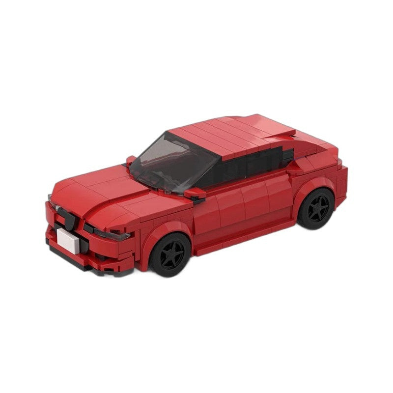 Mk1 European Hot Hatch Sports Car Building Kit | 8-Wide LEGO-Compatible MOC - 5
