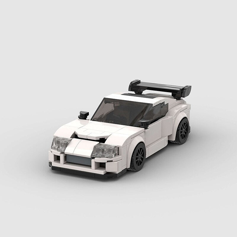 MK4 JDM Tuner Japanese Sports Car Building Kit | LEGO-Compatible MOC - 1