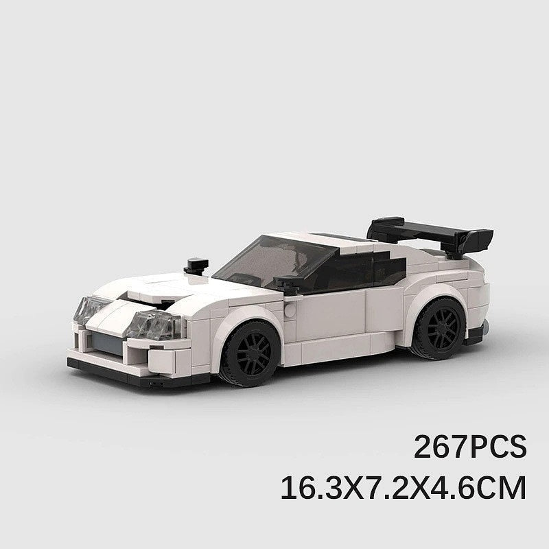MK4 JDM Tuner Sports Car MOC Building Kit | Japanese Racing Model - 5
