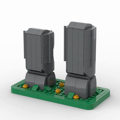 Moai Building Kit | Easter Island Statues | LEGO-Compatible MOC - 3