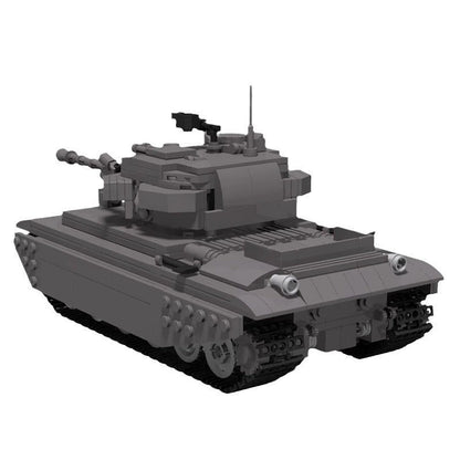 MOC Centurion Mk 3 Main Battle Tank Building Kit | Armored Model Set - 1