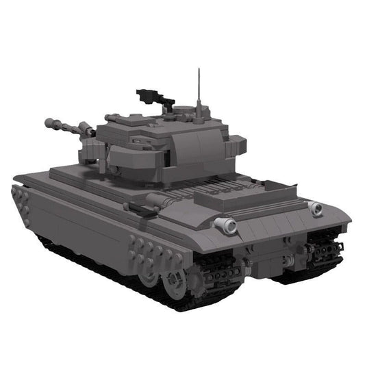 MOC Centurion Mk 3 Main Battle Tank Building Kit | Armored Model Set - 1