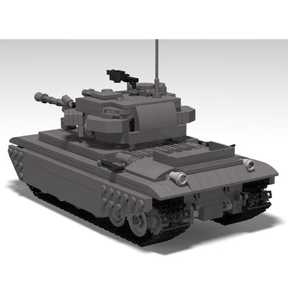 MOC Centurion Mk 3 Main Battle Tank Building Kit | Armored Model Set - 4