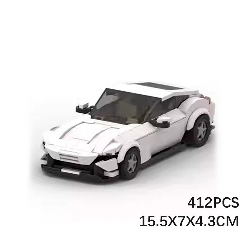 Modern Italian V8 Grand Tourer Sports Car Building Kit | LEGO-Compatible MOC - 6