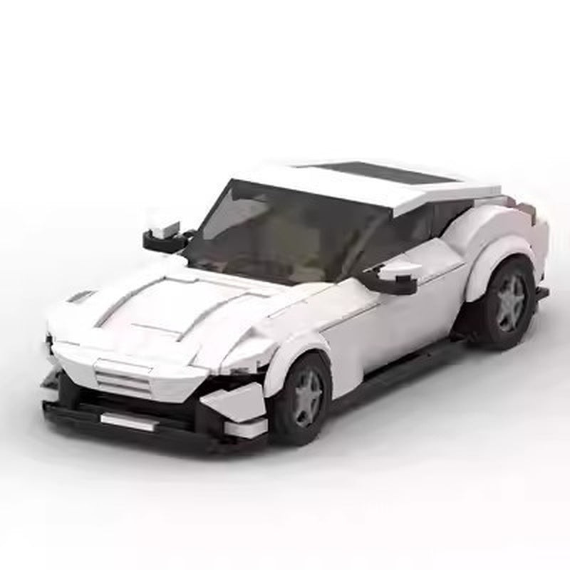 Modern Italian V8 Grand Tourer Sports Car Building Kit | LEGO-Compatible MOC - 7