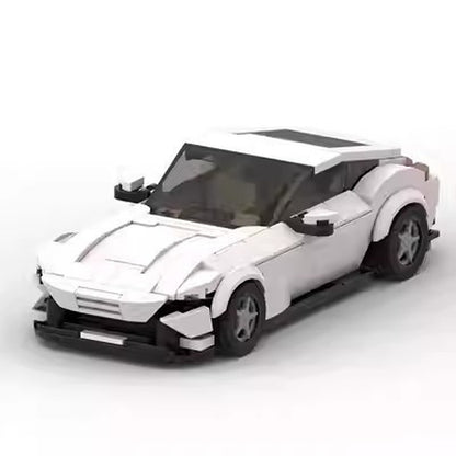 Modern Italian V8 Grand Tourer Sports Car Building Kit | LEGO-Compatible MOC - 7