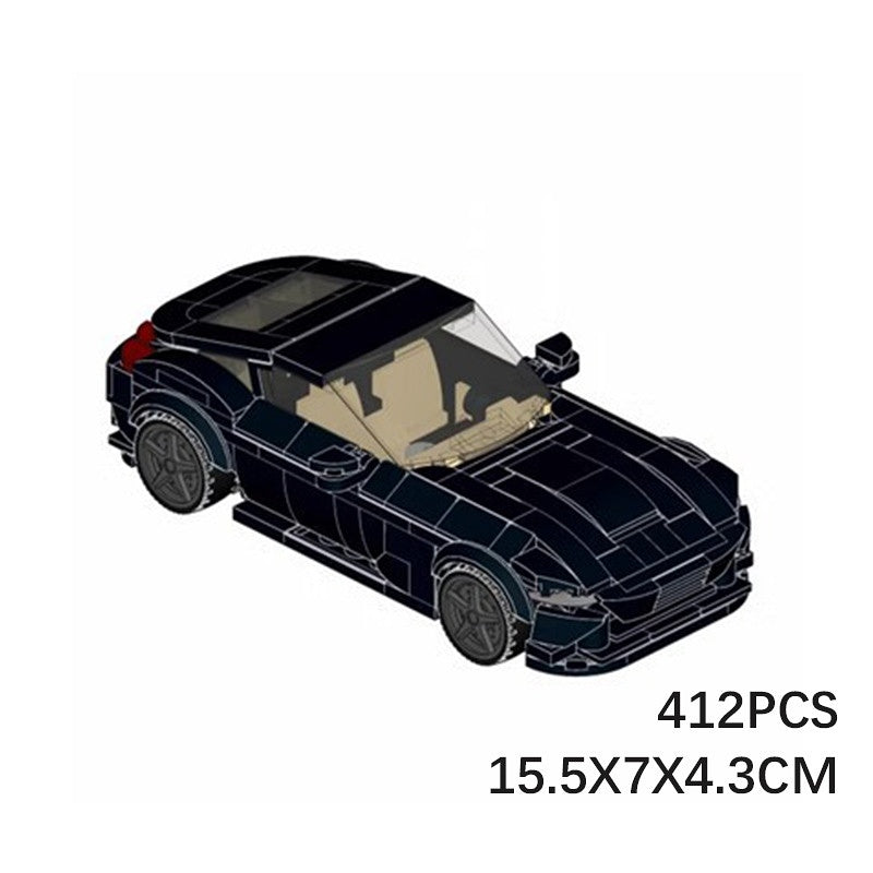 Modern Italian V8 Grand Tourer Sports Car Building Kit | LEGO-Compatible MOC - 9