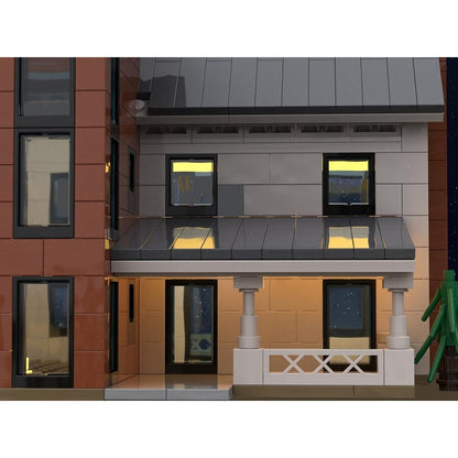 Modern Silo House Residence MOC Building Kit - 4