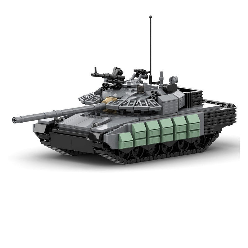 Modern T-80BVM Main Battle Tank MOC Building Kit - Custom Construction Set - 1