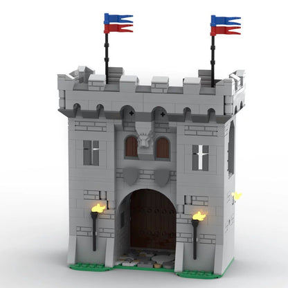 Modular Castle Gatehouse Building Kit | LEGO-Compatible MOC - 4