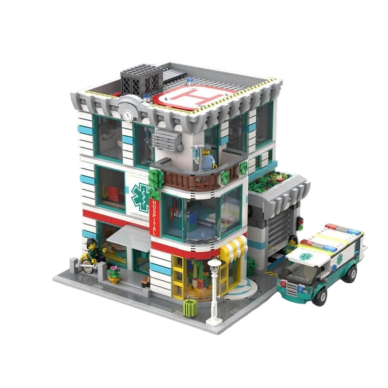 Modular City Hospital MOC Medical Center Building Kit - 1