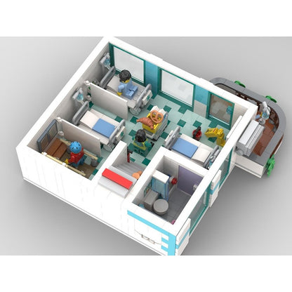 Modular City Hospital MOC Medical Center Building Kit - 4