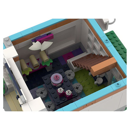 Modular Community Activity Center MOC Building Kit - 4