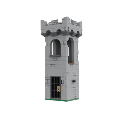 Modular Dungeon Tower Building Kit | Compatible MOC - 2