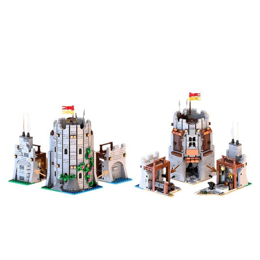 Modular Guards Tower Building Kit | Medieval Castle Expansion MOC - 1