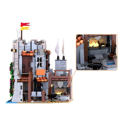 Modular Guards Tower Building Kit | Medieval Castle Expansion MOC - 3