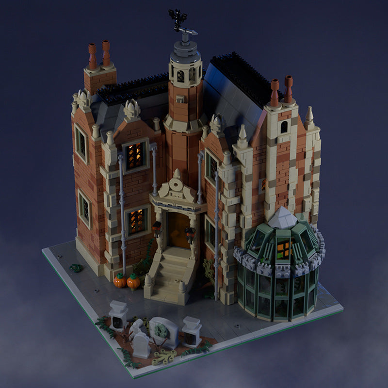 Modular Haunted Mansion Building Kit | LEGO-Compatible MOC - 2