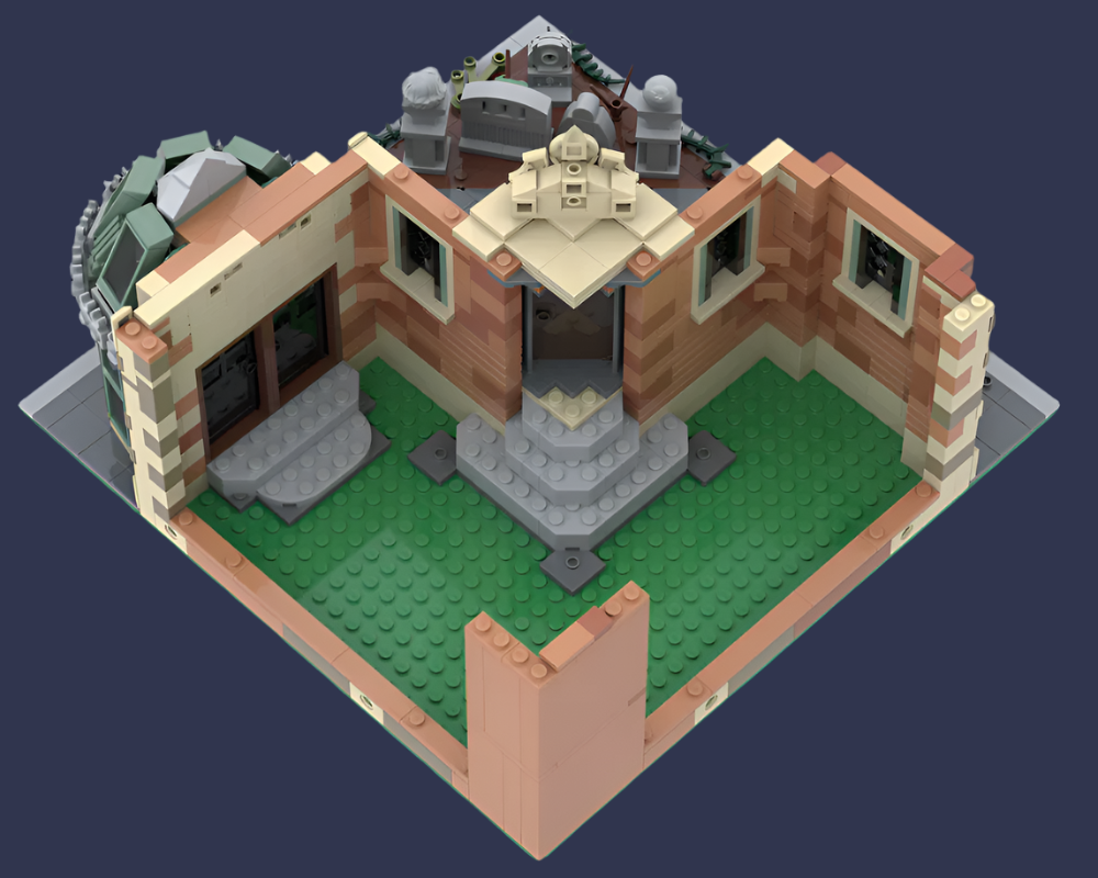 Modular Haunted Mansion Building Kit | LEGO-Compatible MOC - 5
