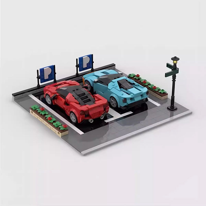 Modular Parking Garage MOC Building Kit | Urban City Architecture Model - 3