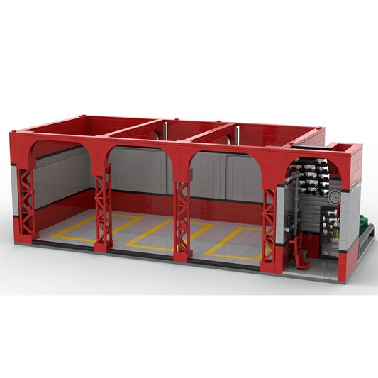 Modular Parking Lot Building Kit | LEGO-Compatible MOC - 1