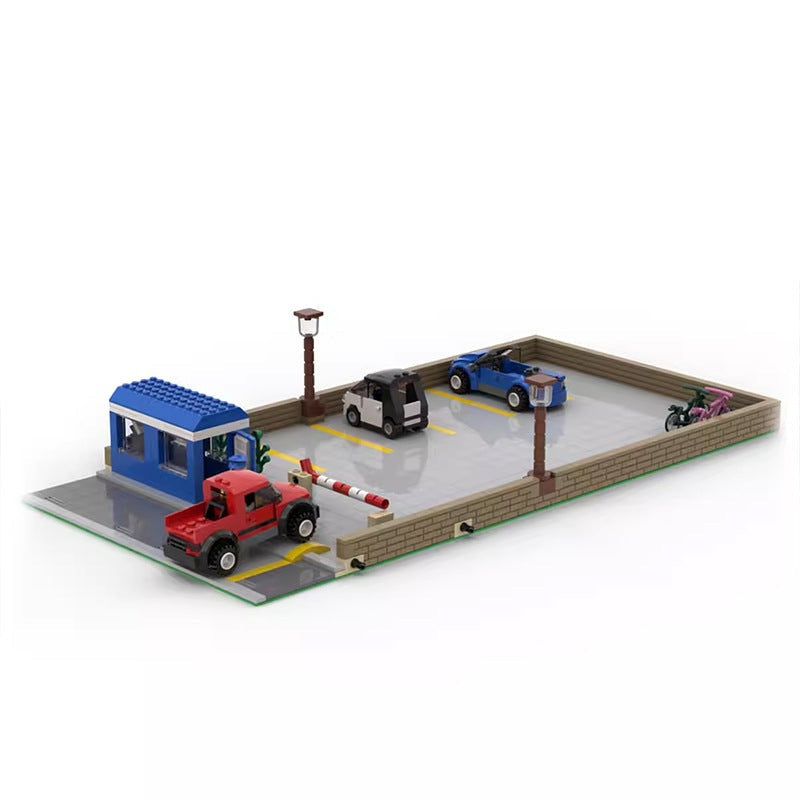 Modular Parking Lot MOC Building Kit | Modern City Architecture - 1