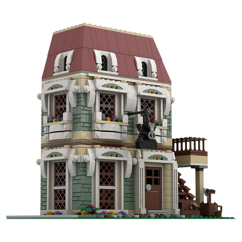 Modular Seamstress Shop MOC Building Kit - 1