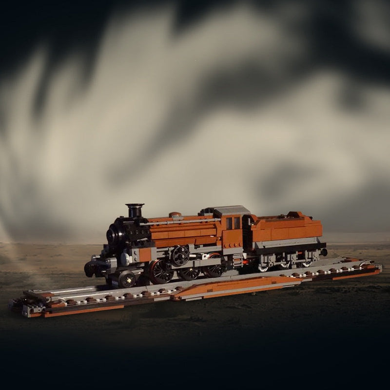 Mogul 2-6-0 Steam Locomotive MOC Building Kit | Vintage Railway Engine Model - 2