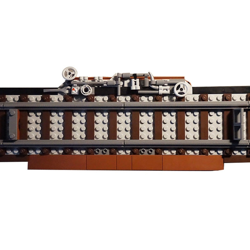 Mogul 2-6-0 Steam Locomotive MOC Building Kit | Vintage Railway Engine Model - 4