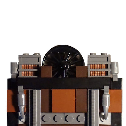 Mogul 2-6-0 Steam Locomotive MOC Building Kit | Vintage Railway Engine Model - 6