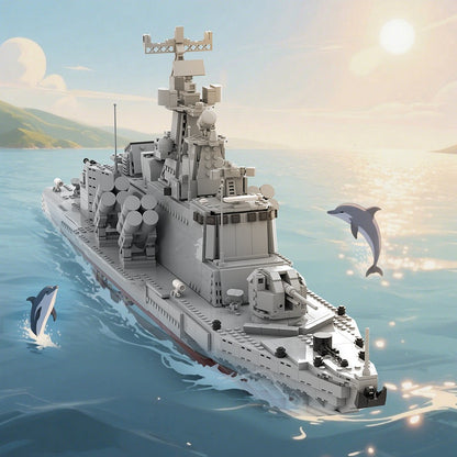 Molniya-Class Missile Boat MOC Building Kit | Fast Attack Vessel - 2