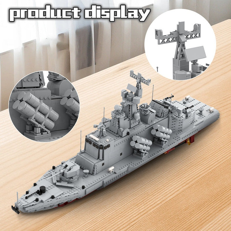 Molniya-Class Missile Boat MOC Building Kit | Fast Attack Vessel - 3