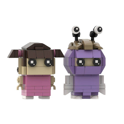 Monster Factory BrickHeadz Building Kit | LEGO-Compatible MOC - 5