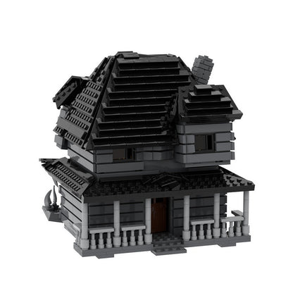 Monster House MOC Building Kit | Haunted Fantasy Architecture Model - 3