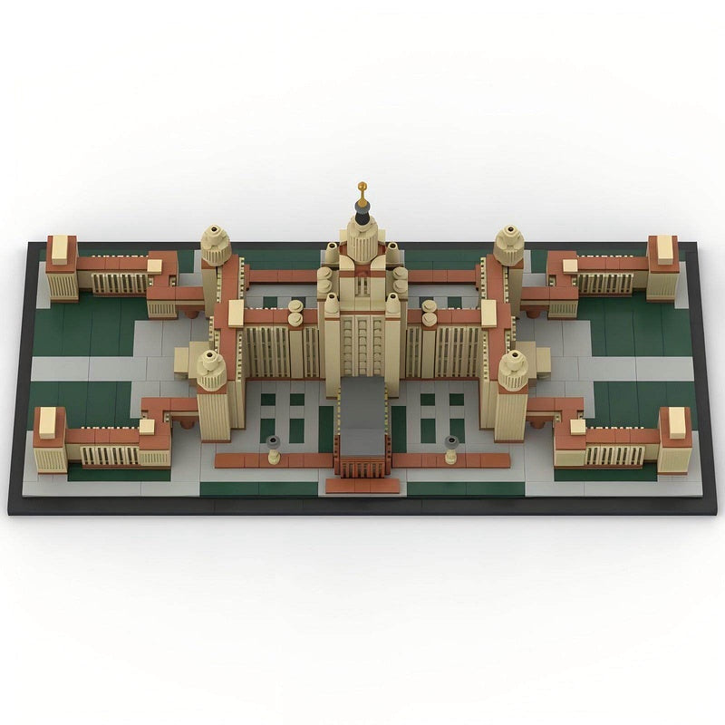 Moscow State University Skyline Building Kit | LEGO-Compatible MOC - 4