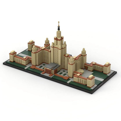 Moscow State University Skyline MOC Building Kit - 3