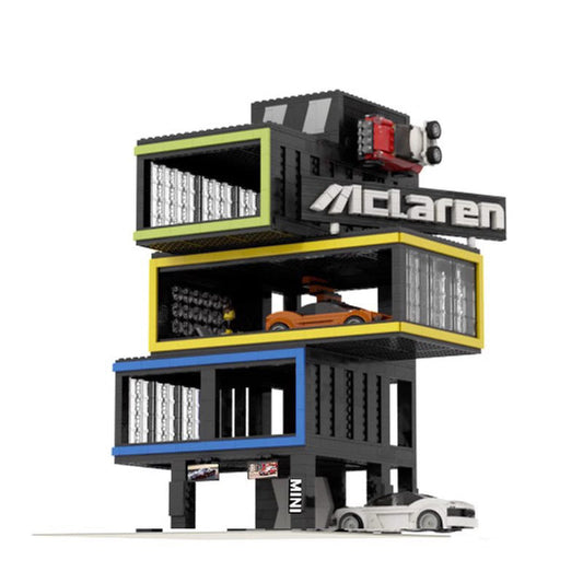 Motor Studio Modular Building Kit | LEGO-Compatible MOC - 1