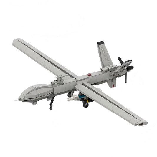 MQ-1 Predator Drone MOC Building Kit | 1:35 Military Aircraft Model - 1
