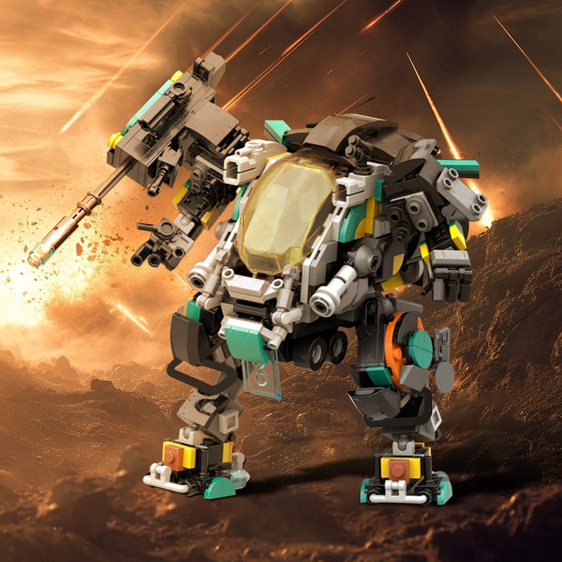 Mr.DOUBLE MOC Building Kit | Futuristic Robot Character Figure Model - 2