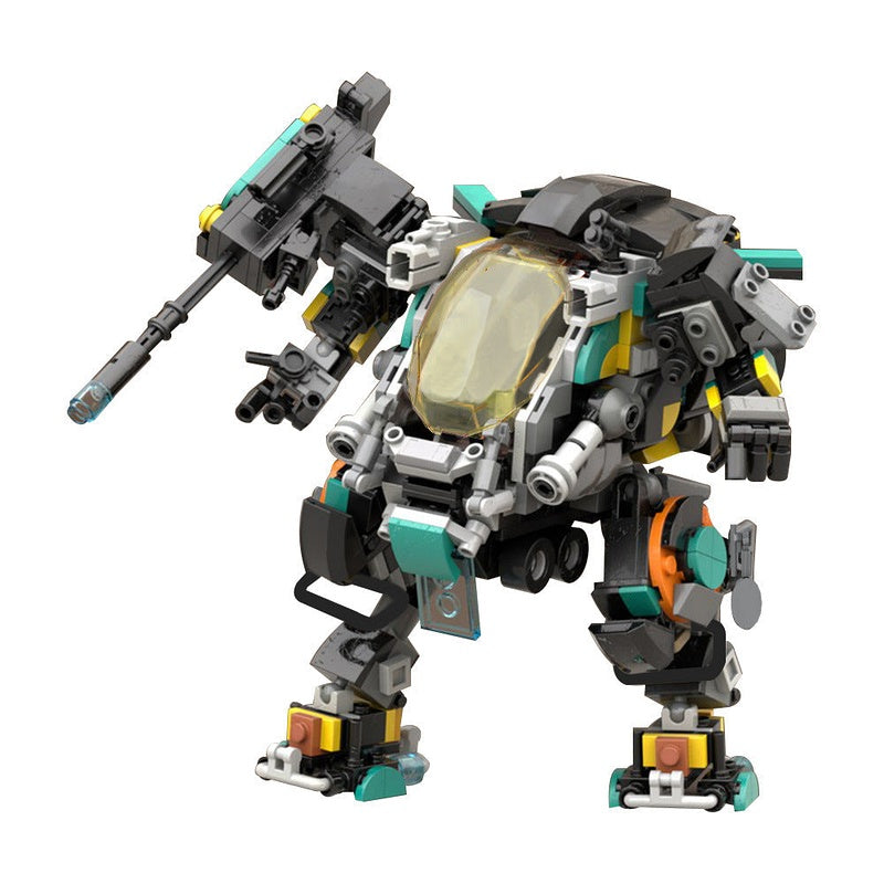 Mr.DOUBLE MOC Building Kit | Futuristic Robot Character Figure Model - 5