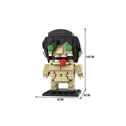 Muscular Giant Cube Character MOC Building Kit | Display Figure - 4