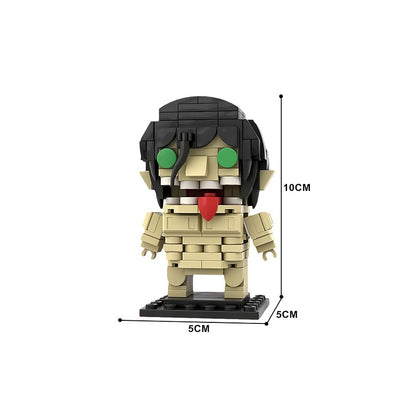 Muscular Giant Cube Character MOC Building Kit | Display Figure - 5