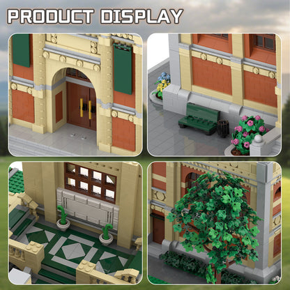museum building kit | lego compatible moc - 3