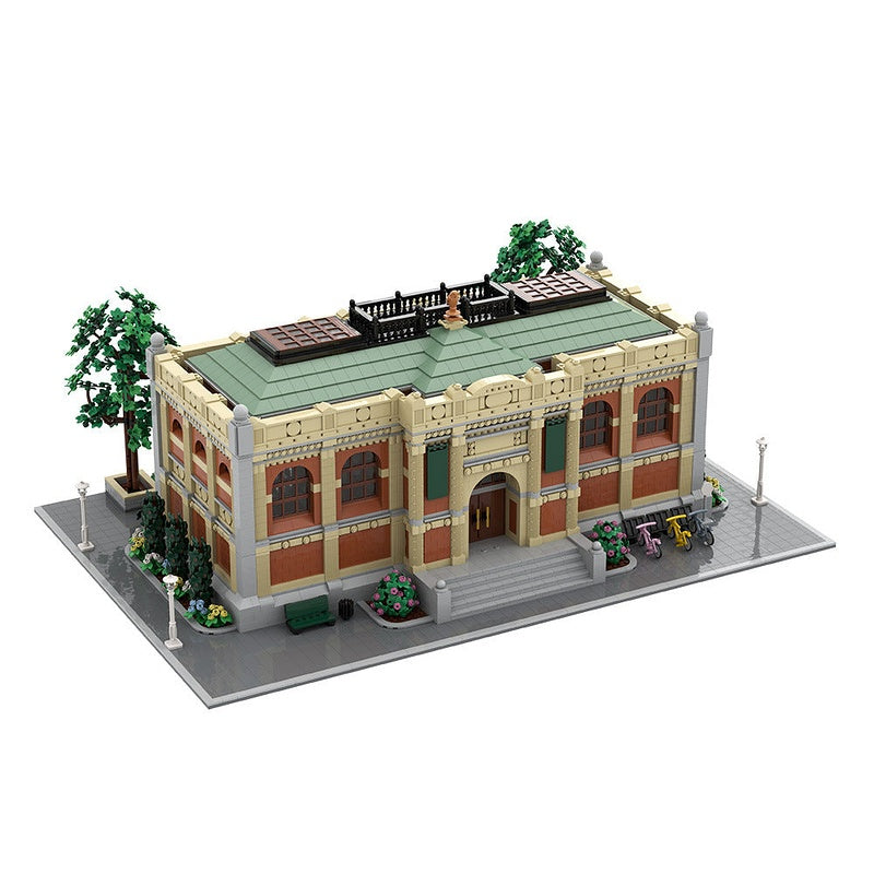 Museum MOC Building Kit | Cultural Architecture Display Model - 1