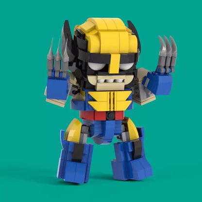 Mutant Claw Hero Action Figure Building Kit | LEGO-Compatible MOC - 1