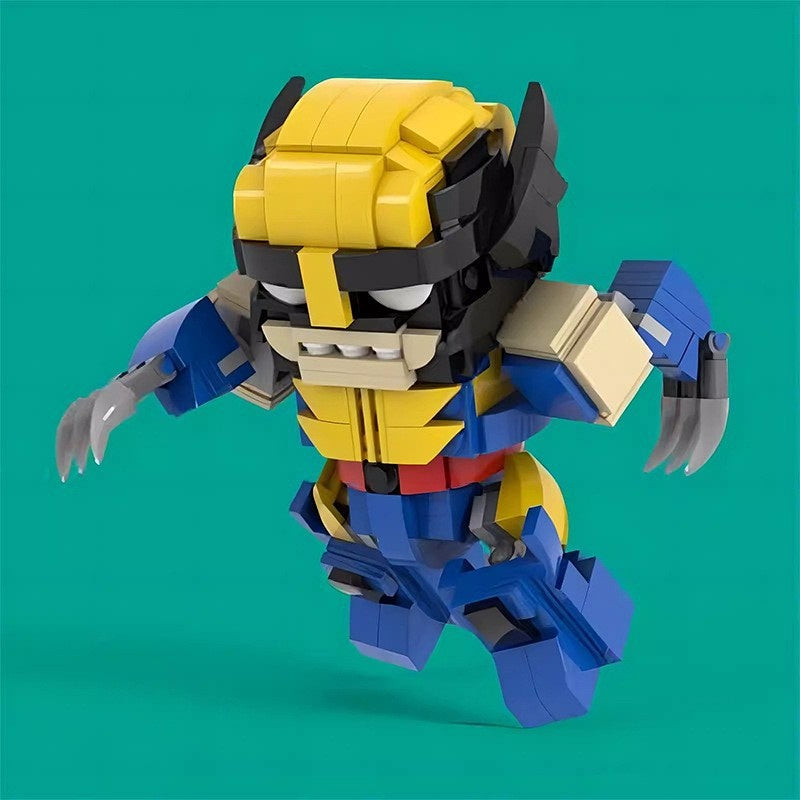 Mutant Claw Hero Action Figure Building Kit | LEGO-Compatible MOC - 2