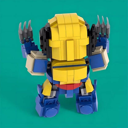 Mutant Claw Hero Character MOC Figure Building Kit - 4