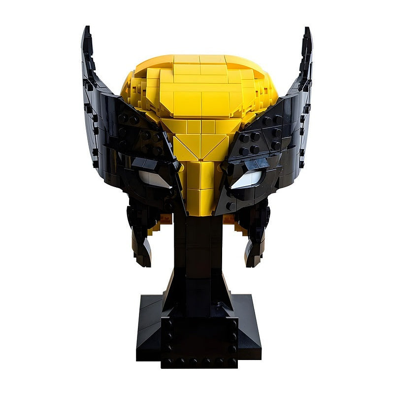 Mutant Hero Cowl Helmet MOC Character Display Building Kit - 1
